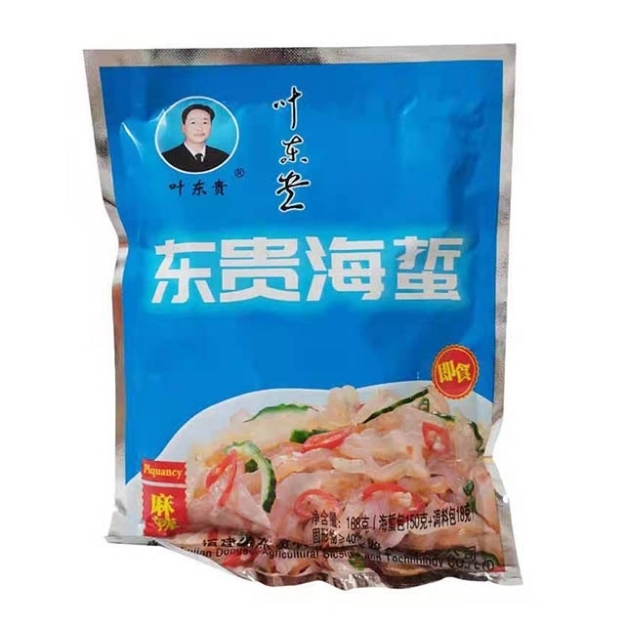 Picture of Ye Donggui Jellyfish Skin (spicy flavor) 150g,1 pack,1*30 pack