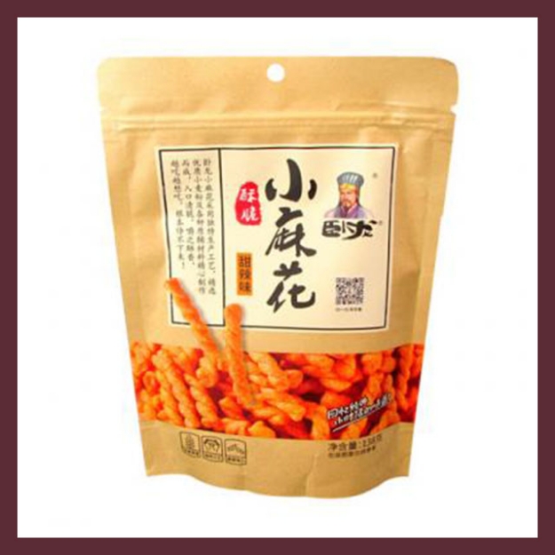 Picture of Wolong small twist,flavor(Sweet and spicy,Barbecue)138g,1 pack,1*30 pack