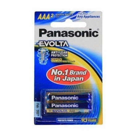 图片 Panasonic LR03EG EVOLTA Premium Alkaline Batteries, LR03EG