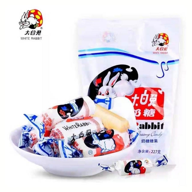 Picture of Guanshengyuan (white rabbit toffee) 227g,1 pack, 1*48 pack