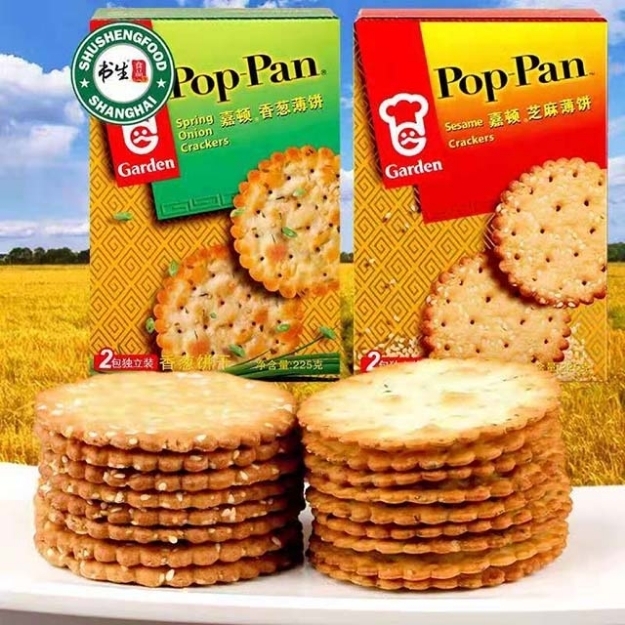 Picture of Jiadun Pancake,flavor(Sesame，Chives) 225g,1 box, 1*12 box