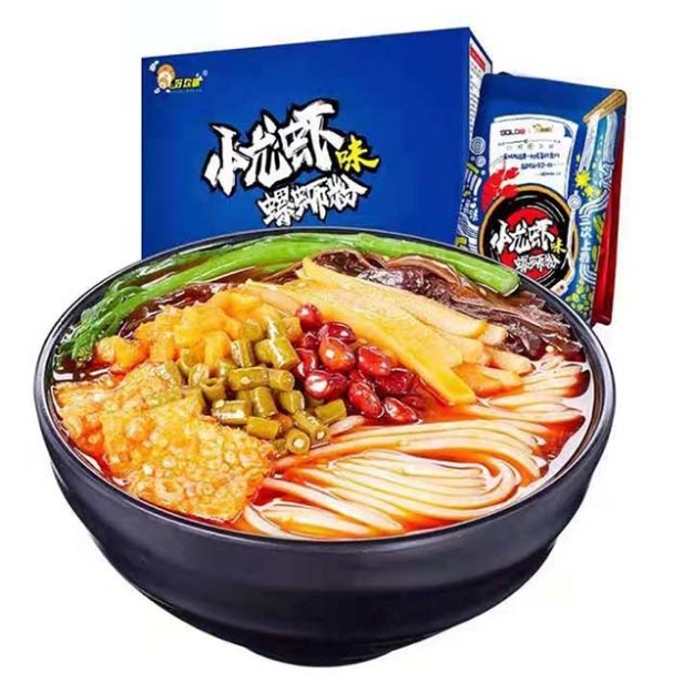 Picture of Haohuanluo crayfish noodles 320g,1 pack, 1*20 pack