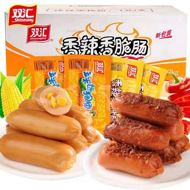 Picture of Shuanghui Hot Dog(corn hot dog sausage，spicy and crispy sausage) 32g,1 root, 1*60 root