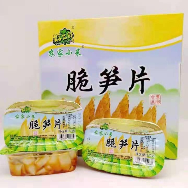 Picture of Farm side dishes crispy bamboo shoots 170g,1 box, 1*12 box
