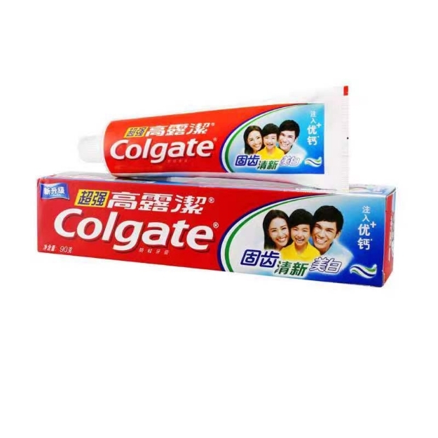 Picture of Colgate toothpaste super high calcium 90g,1 box, 1*36 box