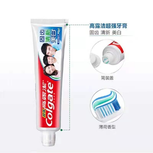 Picture of Colgate toothpaste super high calcium 90g,1 box, 1*36 box
