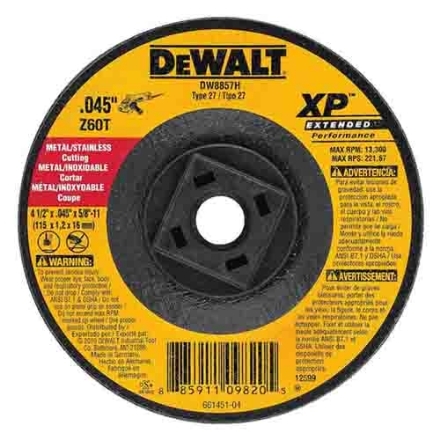 图片 Dewalt 4" Cutting Disc - DWA8060-B1