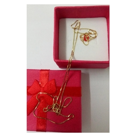 图片 18K -  Saudi Gold Jewelry Necklace w/ Pendant , 2110N0.98_P0.02