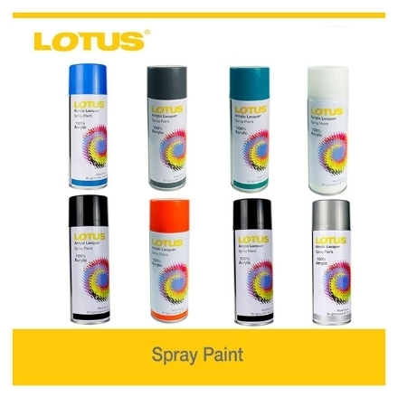 图片 Lotus Acrylic Lacquer Spray Paint Assorted Color