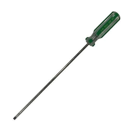 Picture of S-Ks Tools USA Slotted Screwdriver (Green/Silver) No. 101 -1/8" Round CRV Magnetic Tip-Price per Dozen, CRV-No. 101 -1/8"