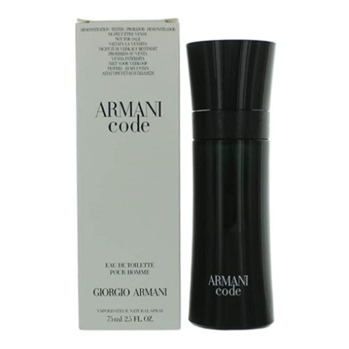 Picture of Giorgio Armani Code Black Tester 75 ml, GIORGIOARMANITESTER