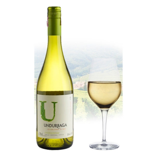 Picture of Viña Undurraga Chardonnay 'U' Chilean White Wine 750 ml, VINACHARDONNAY