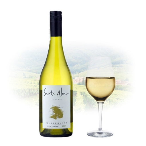 Picture of Santa Alvara Reserva Chardonnay Chilean White Wine 750 ml, SANTAALVARACHARDONNAY