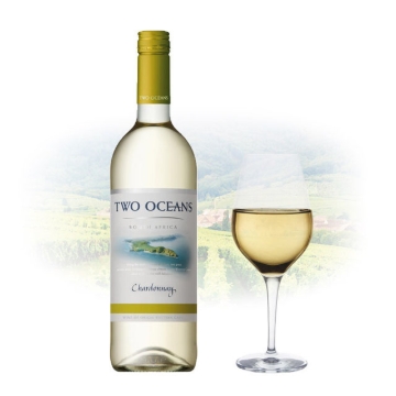 Picture of Two Oceans Chardonnay South African White Wine 750 ml, TWOOCEANSCHARDONNAY