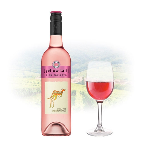 Picture of Yellow Tail Pink Moscato Australian Pink Wine 750 ml, YELLOWTAILPINK