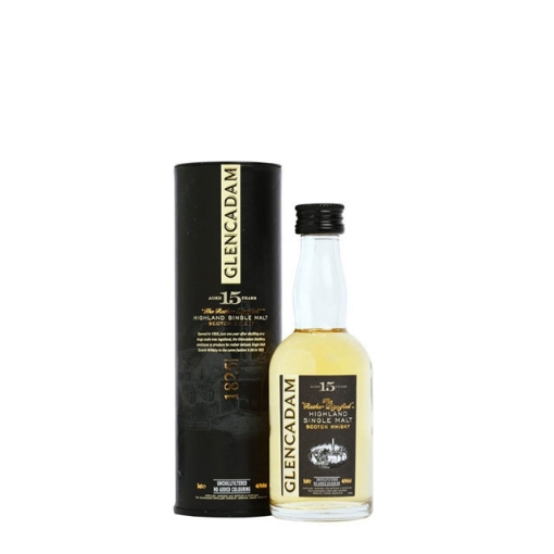 Picture of Glencadam 15 Year Old Single Malt Whisky 50ml Miniature, GLENCADAM15