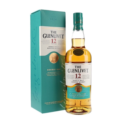 Picture of The Glenlivet 12 Year Old Double Oak Single Malt Scotch Whisky 700 ml, THEGLENLIVET12DOUBLE