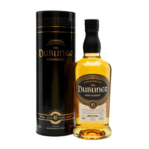 Picture of The Dubliner 10 Year Old Single Malt Irish Whiskey 700 ml, THEDUBLINER10