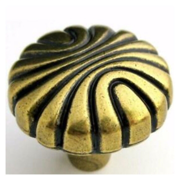 Show details for Amerock Knob Natural Elegance Round Shell 1-7/32, AR1337W1 Picture of Amerock Knob Natural Elegance Round Shell 1-7/32, AR1337W1