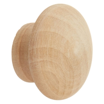 Show details for Amerock Knob Woods Unfinished, AR880WDMA Picture of Amerock Knob Woods Unfinished, AR880WDMA