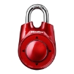 Picture of Master Lock Padlock Speed Dial Combination 54mm 25mm Shackle (Black, Red, Blue, Purple), MSP1500IDBLK