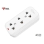 Picture of Bull Extension Board 3 Outlet Rewireable Board White Color (3H), 103