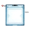 Picture of Bull Square Splashproof Cover (Light Blue), F03AS