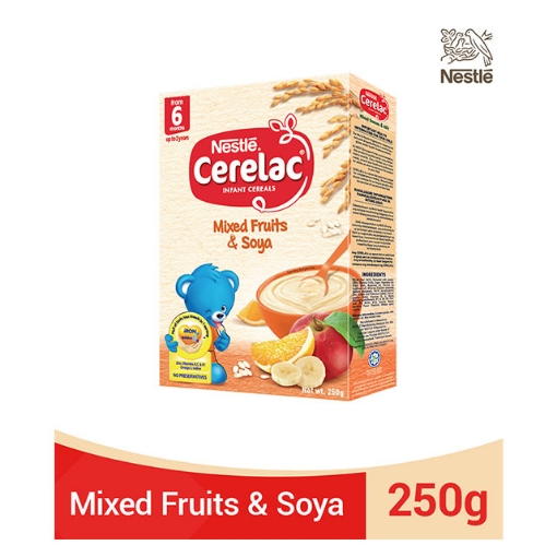 Picture of Nestle Cerelac Mixed Fruits and Soya 250g, CER26