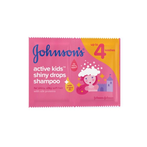 Picture of Johnson's Baby Shampoo Active Kids Shiny Drops 8 ml, JOH98