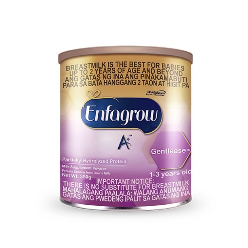 Picture of Enfagrow A+ Gentlease Milk Supplement Powder 1-3 for Years Old 350g, ENFAGROWGENTLEASE