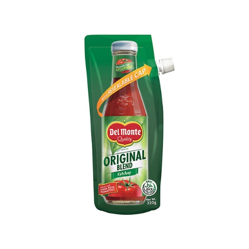 Picture of Del Monte Tomato Ketchup Original Blend Spout 320g, DEL103