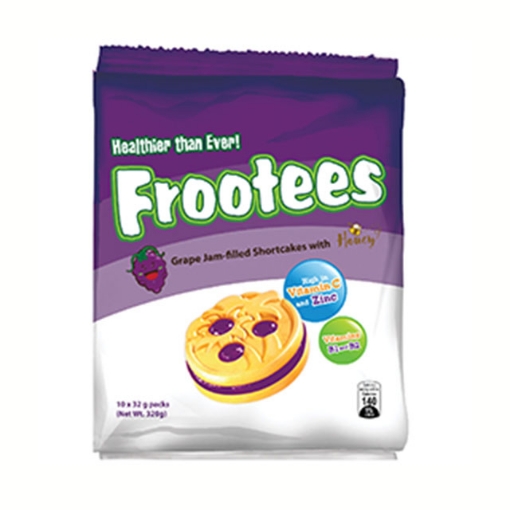 Picture of Rebisco Frootees Grapes 30g 10 packs, REB25