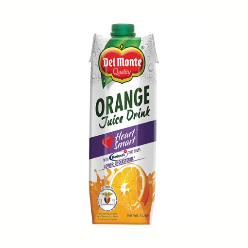 Picture of Del Monte Juice Orange Heart Smart Tetra 1L, DEL123