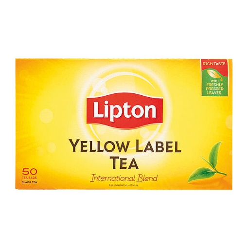 Picture of Lipton Yellow Labe Tea 25 Tea Bags 2g, LIP08