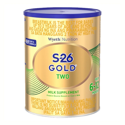 Picture of Wyeth S-26 Gold Two Milk 6-12 Months 900g, S2631