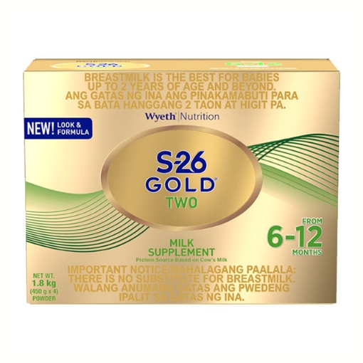 Picture of Wyeth S-26 Gold Two Milk 6-12 Months 1.8 kg, S2632