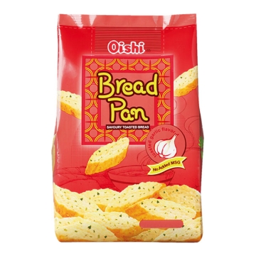 Picture of  Oishi Bread Pan 42g (Butter Toast, Cheese & Onion, Garlic, Wite Cheddar), OIS234