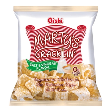 Picture of Oishi Marty's 26g (Plain Salted, Salt & Vinegar, Spicy Vinegar), OIS192