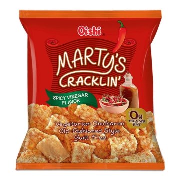 Picture of Oishi Marty's 26g (Plain Salted, Salt & Vinegar, Spicy Vinegar), OIS192