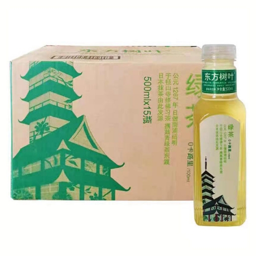 Picture of Oriental Leaves Green Tea 500ml 1 bottle, 1*15 bottle