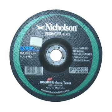 Show details for Nicholson Cutting Disc For steel metal Picture of Nicholson Cutting Disc For steel metal