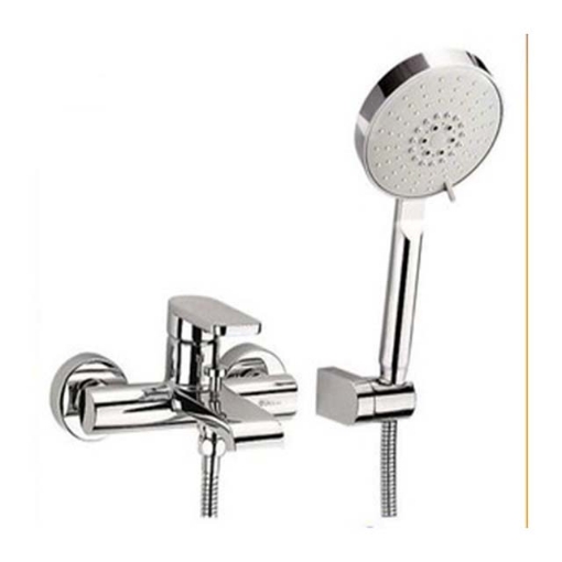 Picture of Tub and Shower Faucet. On/W Ixa Soft-DT44050