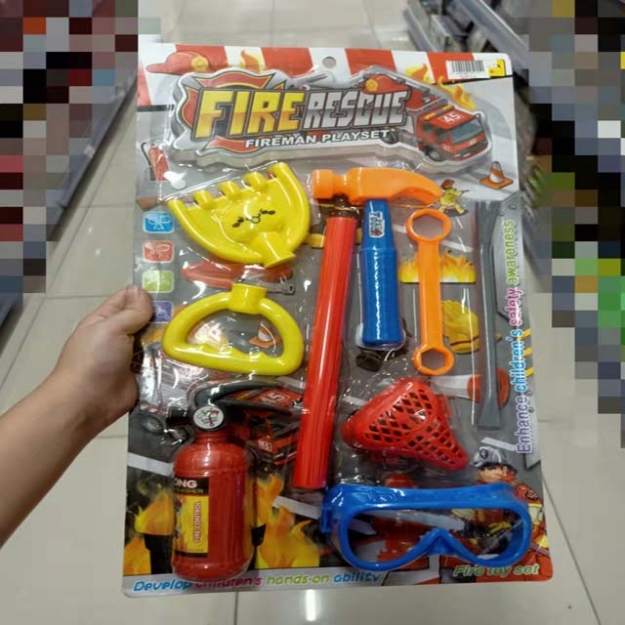 Picture of Kid's Fire Rescue Toy Set for Boys, KFRTS