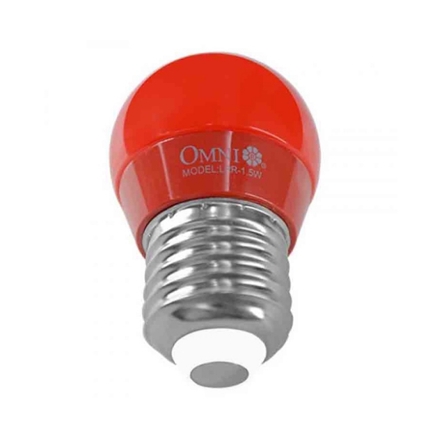 OMNI LED Colored Round Bulb 1.5W 