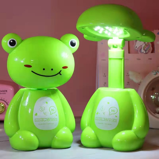 Cartoon Lamp Desk Lamp Cartoon Light LED Idea Lamp Baymax Lamp Dog Frog Pig Table Lamp Student