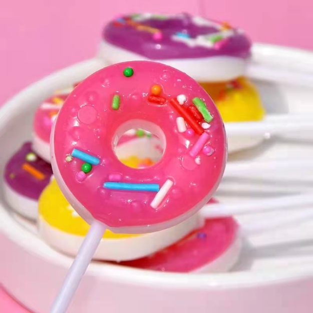 Donut Lollipop Candy Cute Lollipop