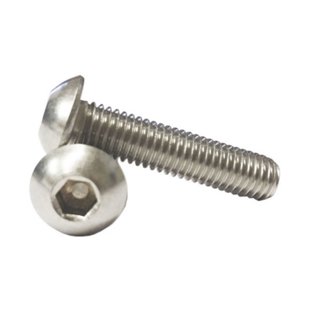 304 Stainless Steel Allen Button Head Socket Screws 