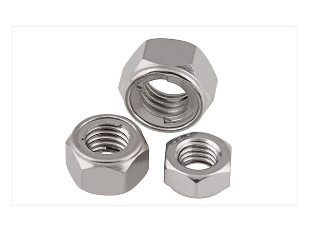 304 Stainless Steel Lock Nut Inches Size 3/16 to 2"