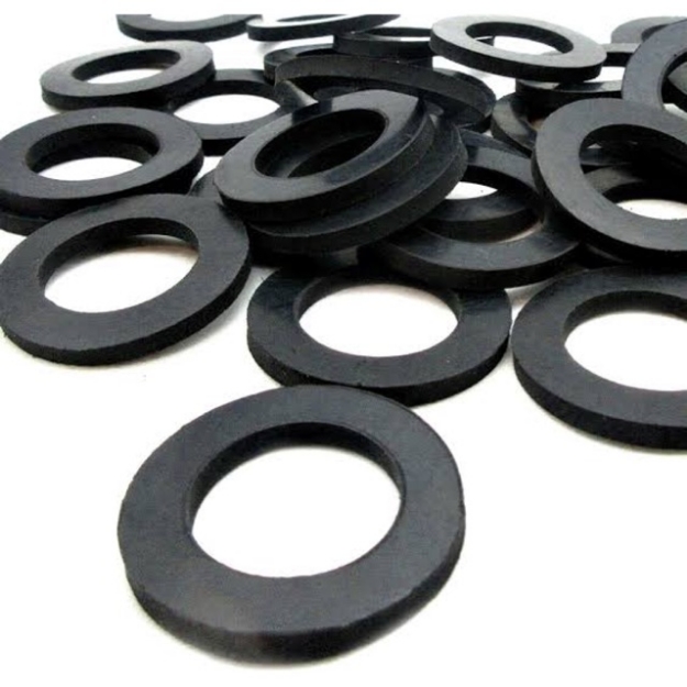 Picture of High Tensile HT Flat Rubber Washer  Inches Size 3/16,1/4, RW