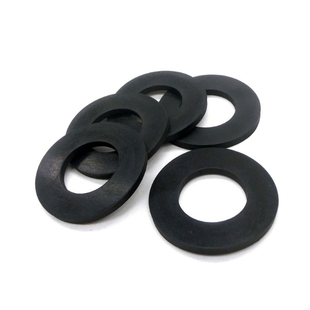 Picture of High Tensile HT Flat Rubber Washer  Inches Size 3/16,1/4, RW